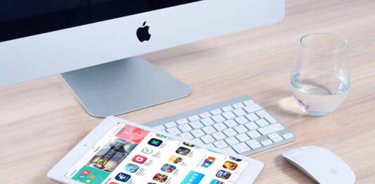 The hand rail is going a little faster than the moving sidewalk.